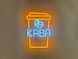 Neon sign Glass of coffee beans 380x260 Combined СТА-380x260-КОМ photo 3