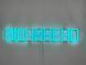 Neon sign Open 750x145 Blue ВІД-750x145-БЛА photo 3