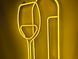 Neon sign Wine bottle glass 800x326 Lemon yellow ПЛЯ-800x326-ЛИМ photo 2