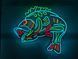 Neon sign Carp 700x570 Combined КАР-700x570-КОМ photo 1