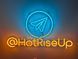 Неонова вивіска HotRiseUp 700x405 Комбінований HOT-700x405-КОМ фото 1