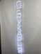 Neon sign Hairdresser vertical 1200x130 White ПЕР-1200x130-БІЛ photo 4