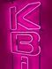 Neon sign Flowers fat vertical 1400x350 Pink КВІ-1400x350-РОЖ photo 2