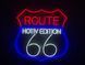 Неоновая вывеска Route 66 600x600 Комбинированный ROU-600x600-КОМ фото 1