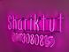 Неоновая вывеска Shariktut 700x360 Розовый SHA-700x360-РОЖ фото 4