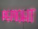 Neon sign Repair 600x190 Pink РЕМ-600x190-РОЖ photo 4