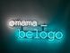 Неоновая вывеска mama_belogo 700x260 Комбинированный MAM-700x260-КОМ фото 1