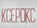 Неоновая вывеска Ксерокс 600x250 Красный КСЕ-600x250-ЧЕР фото 5