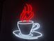 Neon sign Cup 500x450 Combined ЧАШ-500x450-КОМ photo 2