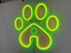 Неоновая вывеска Лапа Neon8мм 500x500 Комбинированный ЛАП-500x500-КОМ фото 6