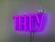 Neon sign Tattoo 220x100 Violet ТАТ-220x100-ФІО photo 4