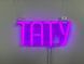 Neon sign Tattoo 220x100 Violet ТАТ-220x100-ФІО photo 3