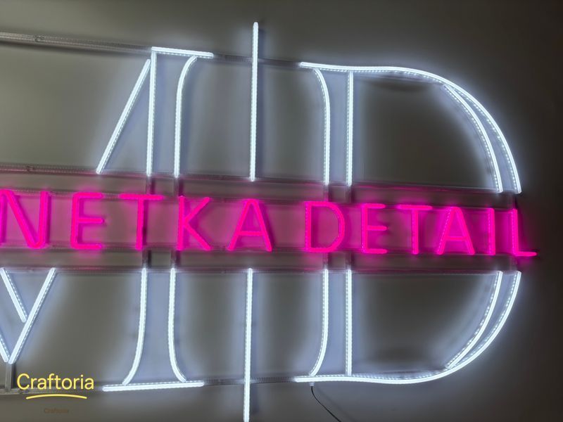 Неоновая вывеска Monetka Detail 1500x855 Комбинированный MON-1500x855-КОМ фото