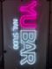 Неонова вивіска YU BAR nail studio 1800x600 Комбінований YU -1800x600-КОМ фото 4