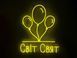 Neon sign World Holidays 730x605 Lemon yellow СВІ-730x605-ЛИМ photo 1