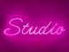 Неонова вивіска Studio Tatiana's Fu&szlig;pflege Offen 1675x480 Комбінований STU-1675x480-КОМ фото 2